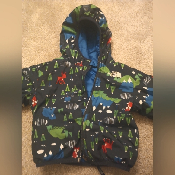 The North face Jacket - KIDS/ Toddler Reversible Perrito Sz 6-12 Months - Picture 6 of 8